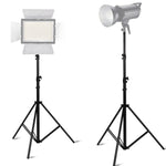 Supporto per buffer a molla per illuminazione professionale in metallo, altezza 3 m, per flash da studio