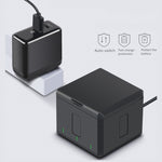 RUIGPRO Scatola caricabatteria tripla per alloggiamento batterie USB con indicatore LED per DJI OSMO Action 1, Charger Box