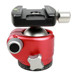 FITTEST X4 Testa a sfera panoramica con baricentro basso e forza di bloccaggio elevata con piastra a sgancio rapido per DSLR e fotocamere digitali, carico massimo 10 kg, YT040 X4