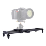 YELANGU L40T Binario di scorrimento in fibra di carbonio da 40 cm per fotocamere reflex/videocamere, L40T 40cm