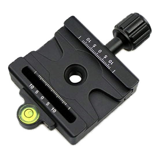 FMA-60 Supporto per piastra adattatore con morsetto a sgancio rapido con manopola a doppio uso per piastra a sgancio rapido Arca Swiss / RRS / SUNWAYFOTO, FMA-60