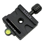 FMA-60 Supporto per piastra adattatore con morsetto a sgancio rapido con manopola a doppio uso per piastra a sgancio rapido Arca Swiss / RRS / SUNWAYFOTO, FMA-60