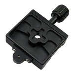 FMA-60 Supporto per piastra adattatore con morsetto a sgancio rapido con manopola a doppio uso per piastra a sgancio rapido Arca Swiss / RRS / SUNWAYFOTO, FMA-60