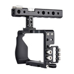 Stabilizzatore per maniglia gabbia video per fotocamera YELANGU C6 per Sony A6000 / A6300 / A6500 / A6400, Handle Stabilizer