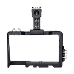 Stabilizzatore per maniglia gabbia video per fotocamera YELANGU C6 per Sony A6000 / A6300 / A6500 / A6400, Handle Stabilizer