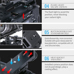 Stabilizzatore gabbia video per fotocamera YELANGU C6 per Sony A6000 / A6300 / A6500 / A6400, Stabilizer