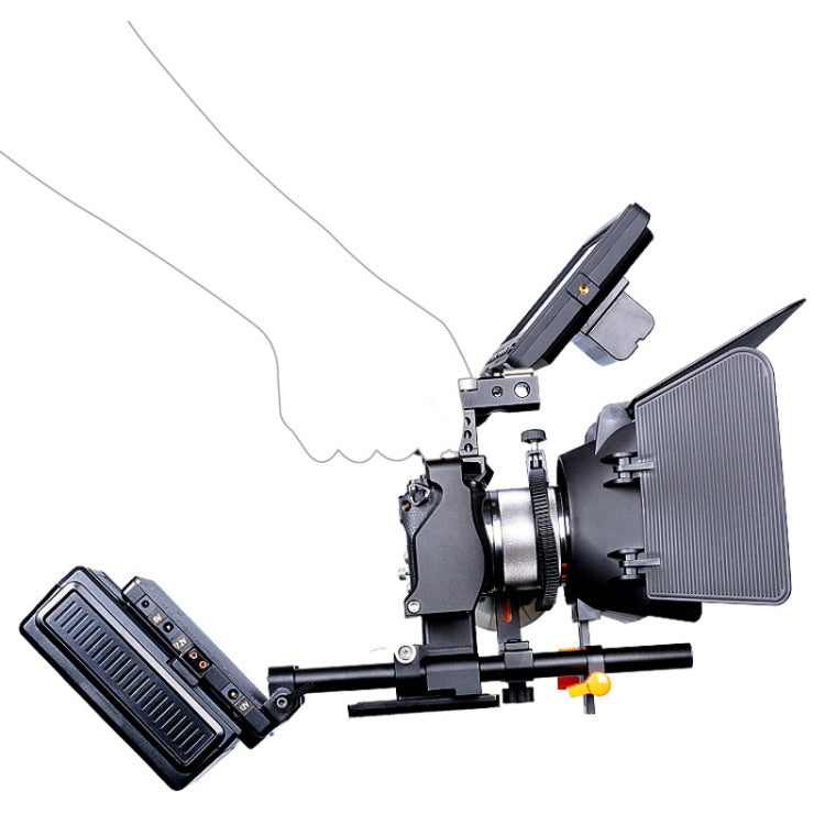 Stabilizzatore gabbia video per fotocamera YELANGU C6 per Sony A6000 / A6300 / A6500 / A6400, Stabilizer