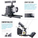 Stabilizzatore gabbia video per fotocamera YELANGU C6 per Sony A6000 / A6300 / A6500 / A6400, Stabilizer