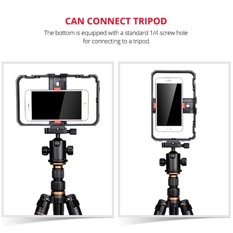 Gabbia rig YELANGU per smartphone fino a 6,6 pollici