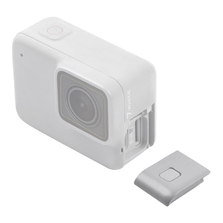 Per la parte di riparazione del coperchio della porta dell'interfaccia laterale bianca GoPro HERO7, For GoPro HERO7 White