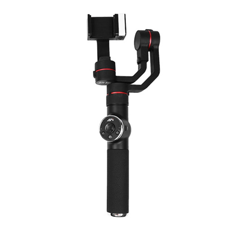 AFI V5 3-Axis Handheld Aluminum Brushless Gimbal Stabilizer with Tripod Mount and Fill Light for Smartphones within 6 Inches, Support Face Detection