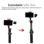 Stabilizzatore cardanico palmare 3 assi per smartphone 6"