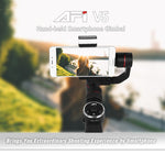 Stabilizzatore cardanico palmare 3 assi per smartphone 6"