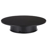Giradischi elettrico girevole da 25 cm a 360 gradi, supporto per esposizione, puntelli per riprese video, giradischi per fotografia, carico 3 kg, alimentato a batteria, 25cm/Powered by Battery(B), 25cm/Powered by Battery(BW), 25cm/Powered by Battery(W)