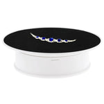 Giradischi elettrico girevole da 20 cm a 360 gradi, supporto per fotografia, puntelli per riprese video, giradischi, carico 1,5 kg, alimentato da batteria e USB, 20cm/Powered by Battery or USB(B), 20cm/Powered by Battery or USB(W)                      ...