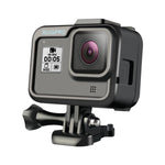RUIGPRO per GoPro HERO8 Custodia protettiva per montaggio su telaio in ABS per PC con bordo standard nero
