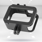 RUIGPRO per GoPro HERO8 Custodia protettiva per montaggio su telaio in ABS per PC con bordo standard nero