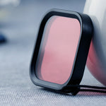 Filtro per lenti colorate per immersione con alloggiamento quadrato per GoPro HERO8 Nero