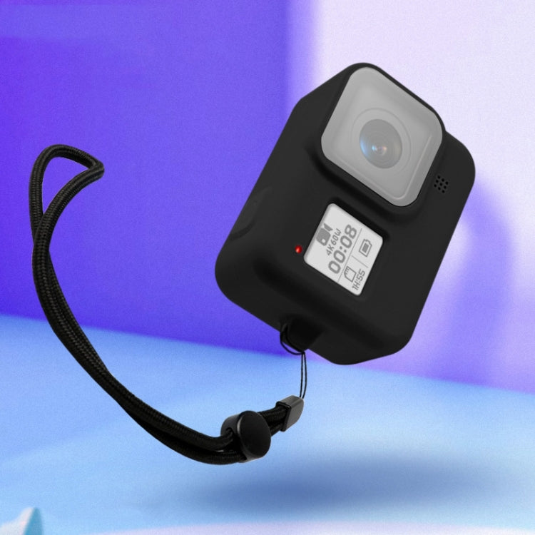 Custodia protettiva in silicone con cinturino da polso per GoPro HERO8 Black, For GoPro HERO8 Black