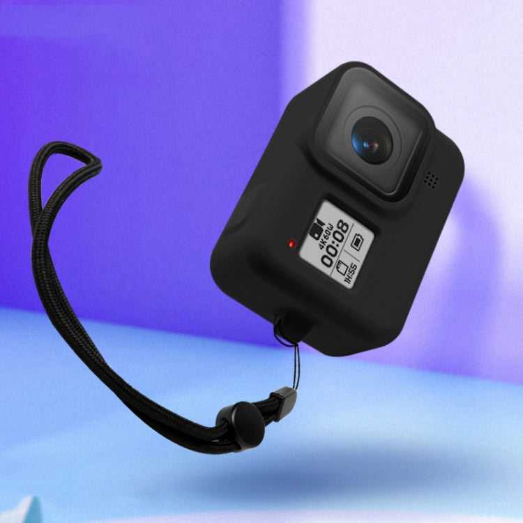 Custodia protettiva in silicone con cinturino da polso per GoPro HERO8 Black, For GoPro HERO8 Black