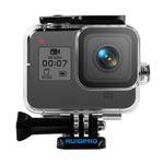 RUIGPRO per GoPro HERO8 Black Custodia protettiva impermeabile da 45 m con fibbia di montaggio di base e vite, RUIGPRO For GoPro HERO8 Black