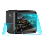 Per GoPro HERO8 Obiettivo nero + Pellicola in vetro temperato con display LCD, For GoPro HERO8 Black