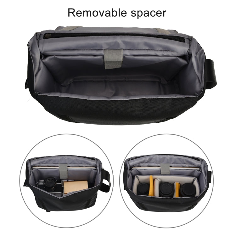 CADeN K12 Borsa per fotocamera portatile Borsa a tracolla con supporto per treppiede per fotocamere Nikon, Canon, Sony, DSLR / SLR
