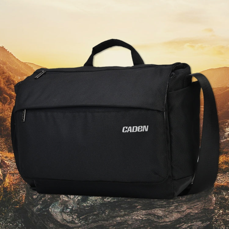 CADeN K12 Borsa per fotocamera portatile Borsa a tracolla con supporto per treppiede per fotocamere Nikon, Canon, Sony, DSLR / SLR
