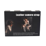 Tracolla per fotocamera in pelle antiscivolo a sgancio rapido con gancio in metallo per fotocamere SLR / DSLR (spalla sinistra), Left Shoulder, Right Shoulder