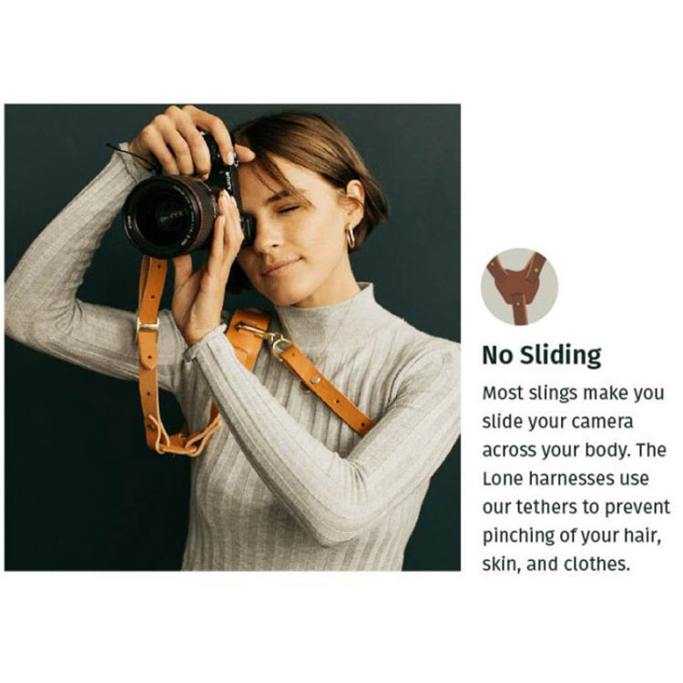 Tracolla per fotocamera in pelle antiscivolo a sgancio rapido con gancio in metallo per fotocamere SLR / DSLR (spalla sinistra), Left Shoulder, Right Shoulder