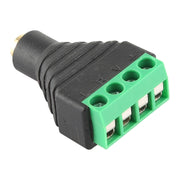 Connettore audio stereo con morsettiera a 4 pin con spina femmina da 2,5 mm, 2.5mm Female (4 Pin)