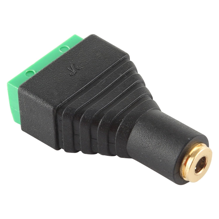 Connettore audio stereo con morsettiera a 4 pin con spina femmina da 3,5 mm, 3.5mm Female (4 Pin)