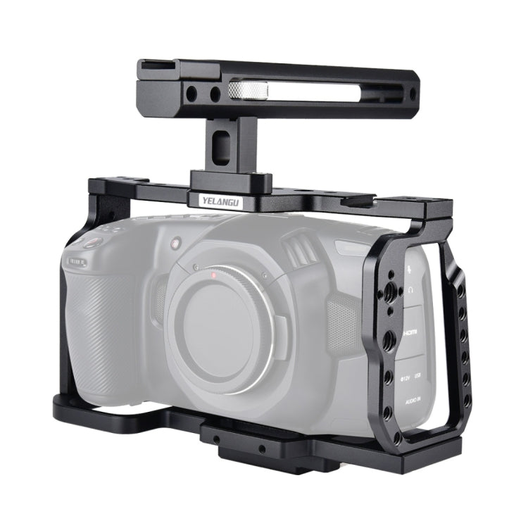 YELANGU C9-A YLG0911A Maniglia stabilizzatore per gabbia per videocamera per DJI BMPCC 4K, C9-A