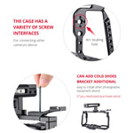 YELANGU C9-A YLG0911A Maniglia stabilizzatore per gabbia per videocamera per DJI BMPCC 4K, C9-A