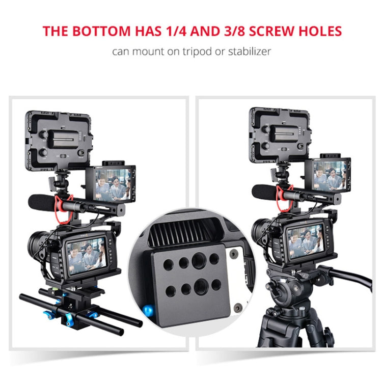 YELANGU C9-A YLG0911A Maniglia stabilizzatore per gabbia per videocamera per DJI BMPCC 4K, C9-A