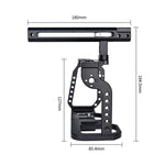 YELANGU C9-A YLG0911A Maniglia stabilizzatore per gabbia per videocamera per DJI BMPCC 4K, C9-A