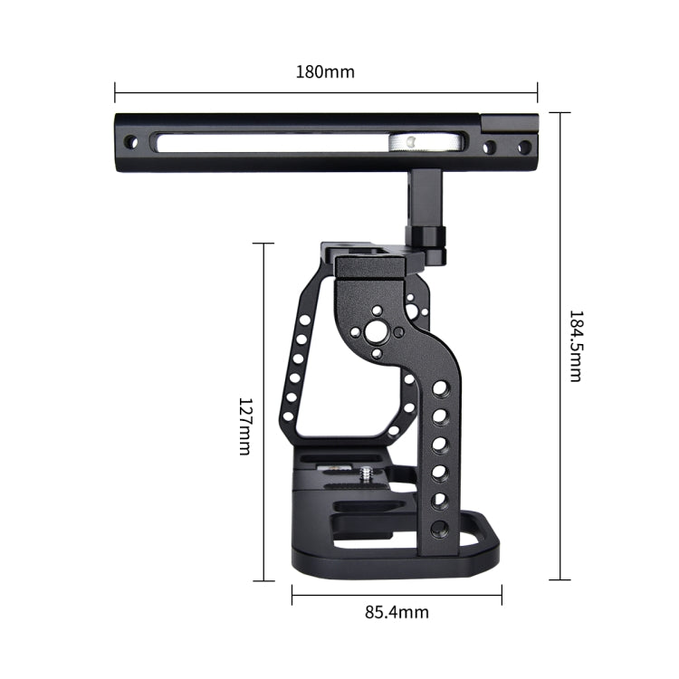YELANGU C9-A YLG0911A Maniglia stabilizzatore per gabbia per videocamera per DJI BMPCC 4K, C9-A
