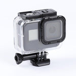 Per GoPro HERO8 Black Custodia protettiva impermeabile da 45 m con fibbia di montaggio di base e vite, For GoPro HERO8 Black