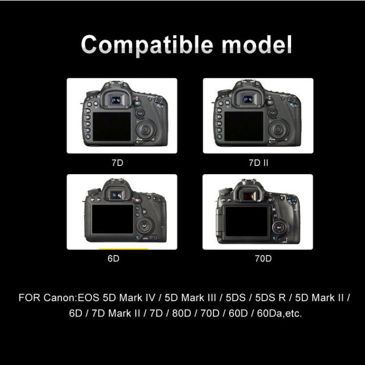 Caricatore LCD digitale per batteria per fotocamera reflex LP-E6 per serie Canon, LP-E6