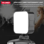 YELANGU LED01 49 Luce video LED per fotocamera/videocamera, Video Light
