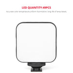 YELANGU LED01 49 Luce video LED per fotocamera/videocamera, Video Light