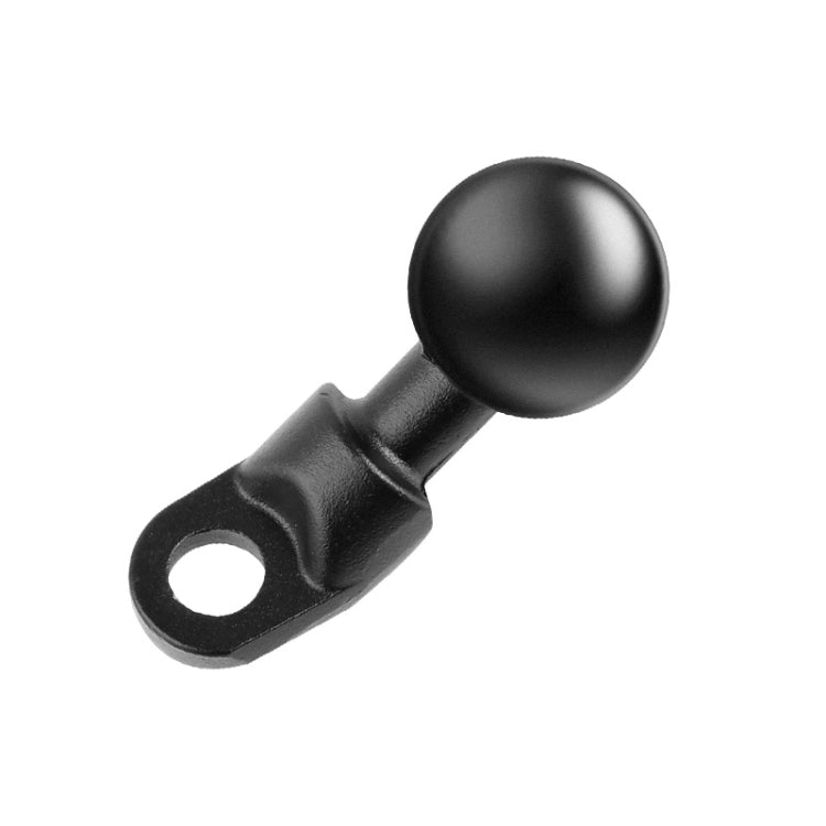 Supporto fisso per specchietto retrovisore moto con testa a sfera da 25 mm, foro per vite, per GoPro Hero11 nero/HERO10 nero/9 nero/8 nero/7/6/5/5 sessione/4 sessione/4/3+/3/2/1, DJI OsmoAzione e altre action cam, 25mm Ball Head 1cm Screw Hole