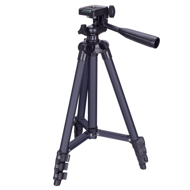 3120 Treppiede per trasmissione dal vivo Gambe pieghevoli a 4 sezioni Supporto per treppiede in lega di alluminio con testa tridimensionale a forma di U per DSLR e fotocamera digitale, altezza regolabile: 34-103 cm, 3120 Silver, 3120 Black