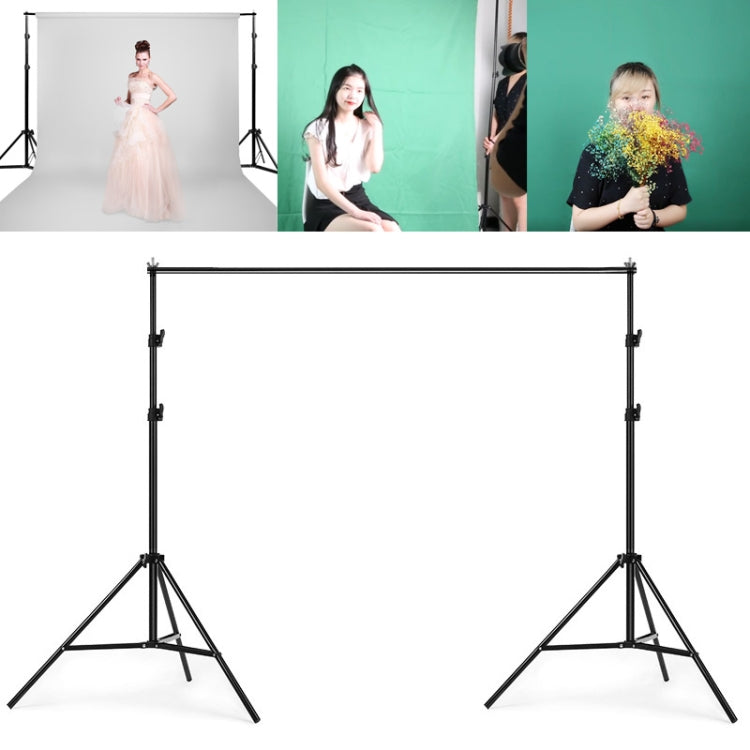 Kit di staffe trasversali per fondale per supporto per sfondo per studio fotografico 200x200 cm, 200x200cm