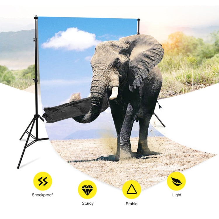 Kit di staffe trasversali per fondale per supporto per sfondo per studio fotografico 200x200 cm, 200x200cm
