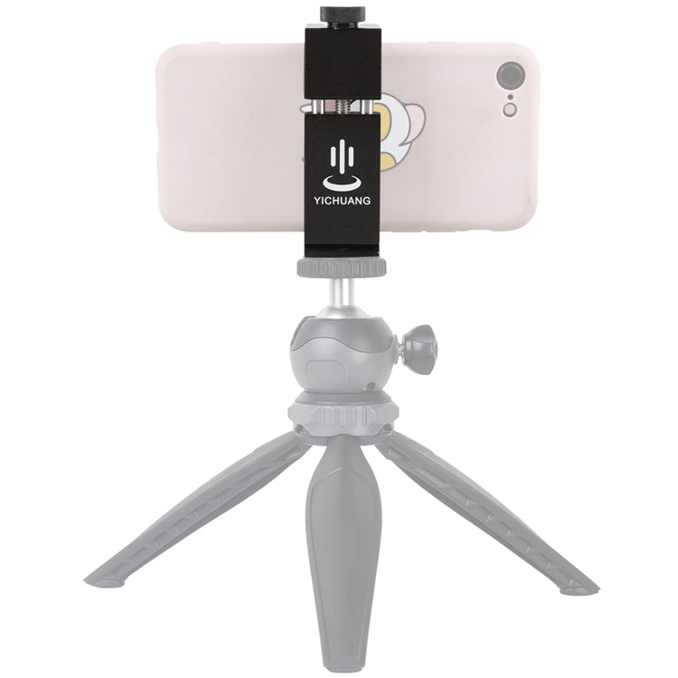 Adattatore morsetto in lega per treppiede smartphone 65-95 cm