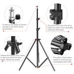 Softbox a luce singola 50x70 cm + supporto per treppiede per illuminazione fotografica da 2 m + set di luci per flash da studio con braccio trasversale