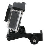 Supporto per staffa fissa stent per specchietto retrovisore moto CNC in lega di alluminio per GoPro HERO11 Black/HERO10 Black/HERO9 Black/HERO8 Black/7/6/5/5 Session/4/3+/3/2/1, DJI Osmo Action, Xiaomi Xiaoyi, fotocamera SJCAM