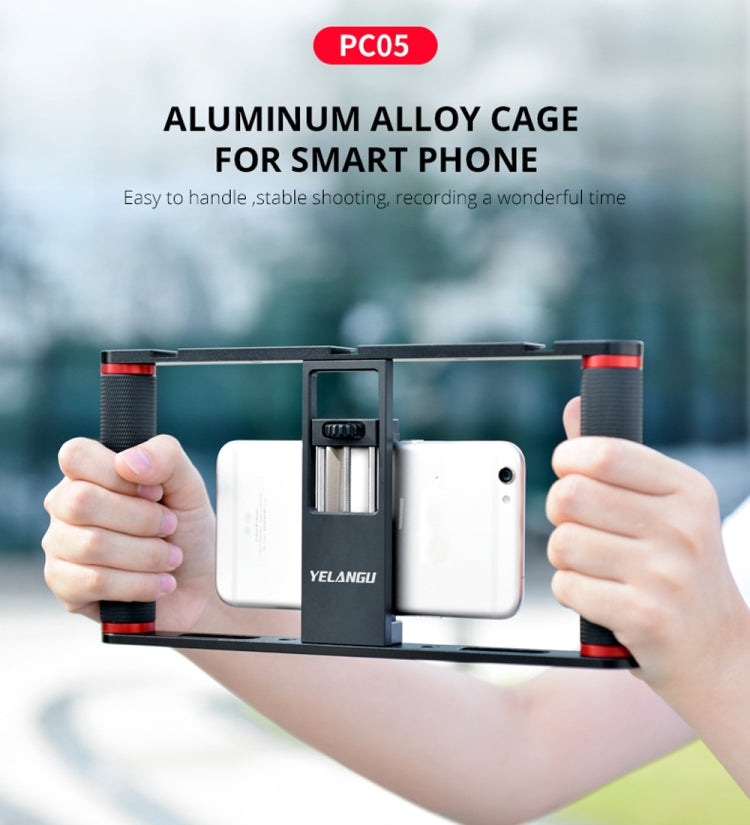 Gabbia metallica YELANGU PC05 per smartphone