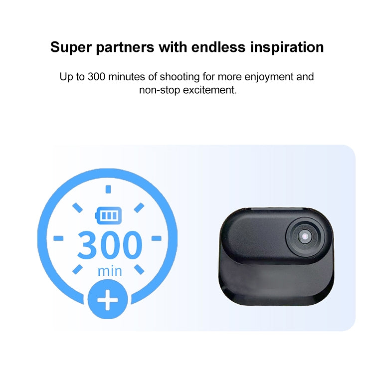 DM-10 Mini Thumb Action Camera con custodia di ricarica